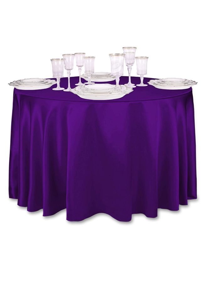 Solid Pattern Table Cloth Purple 118inch - v1576143692/N32672373A_3