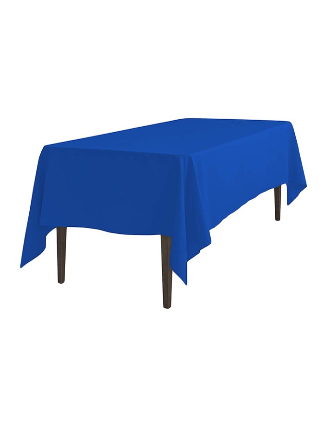 لينين تايبل كلوث مفرش للطاولة بنمط سادة أزرق ملكي 60 x 126بوصة  - Image 1