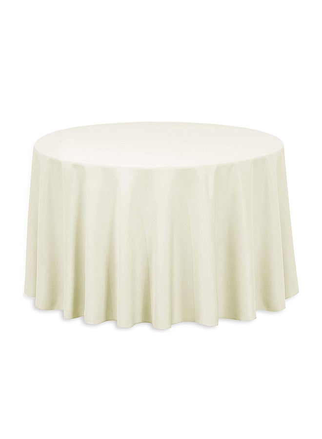 Solid Pattern Table Cloth Ivory 108inch - v1576143719/N32672368A_1