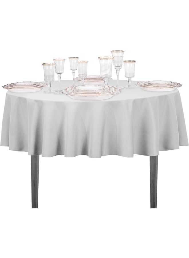 Solid Pattern Table Cloth Grey 70inch - v1576143722/N32672407A_3