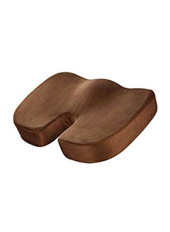 Trend Memory Foam Gel Seat Cushion Polyester Brown 44x34x7cm 