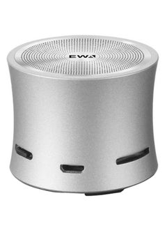 EWA Multimedia Portable Bluetooth Stereo Speaker A104 Sliver  - Image 1