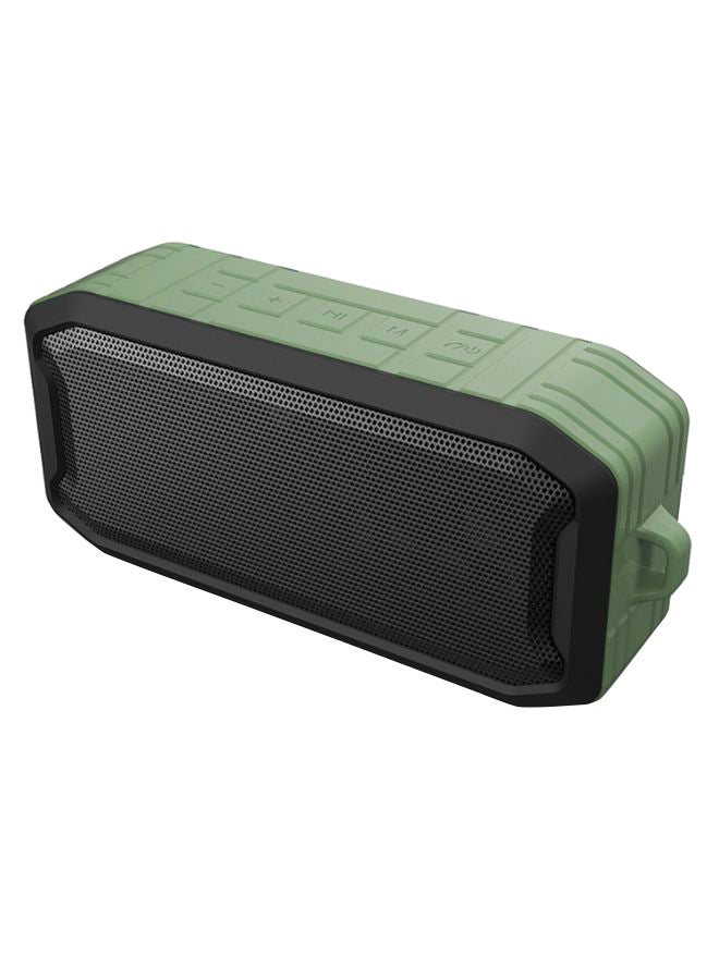 Portable Bluetooth Wireless Speaker Green/Black - Image 1