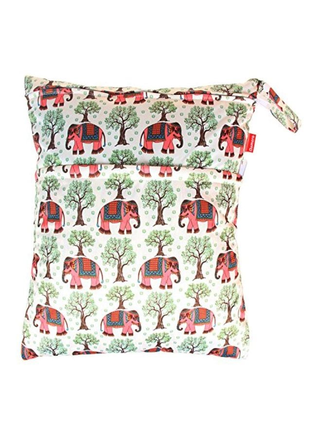 داميرو طقم أكياس للاستخدام الجاف والرطب بتصميم فيلة مكون من قطعتين - Image 2