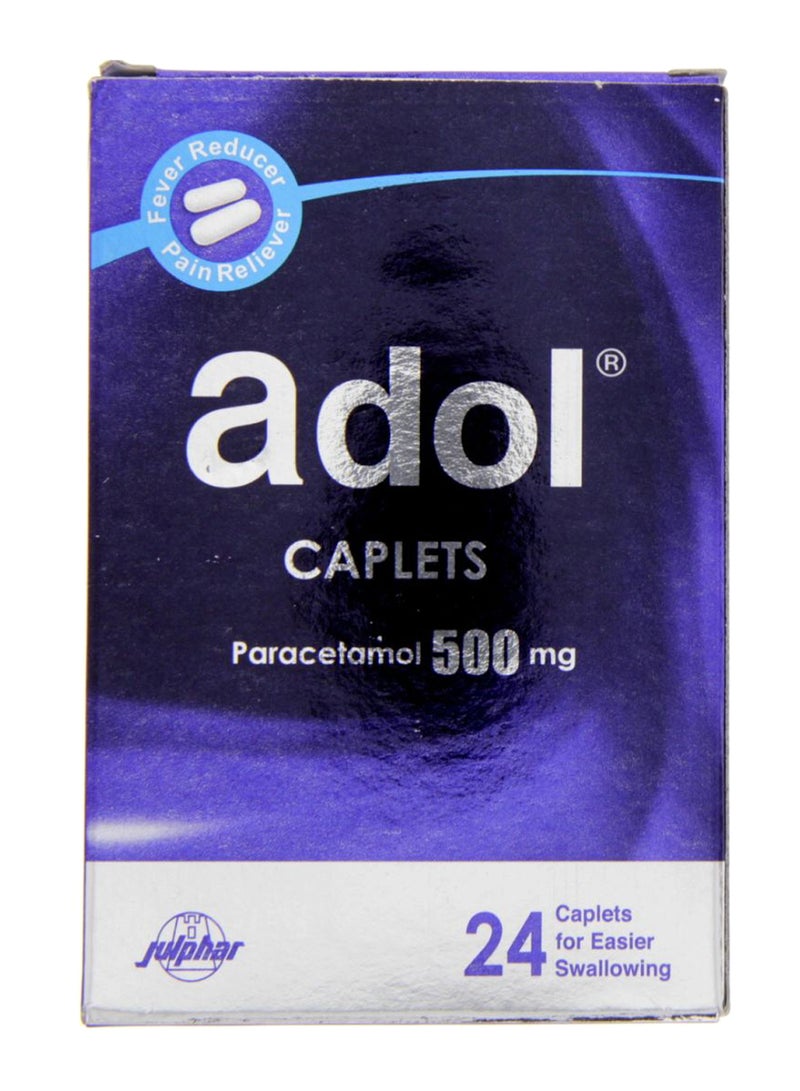Adol Paracetamol - 24 Caplets - Image 1
