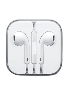 In-Ear Earphones With Mic White