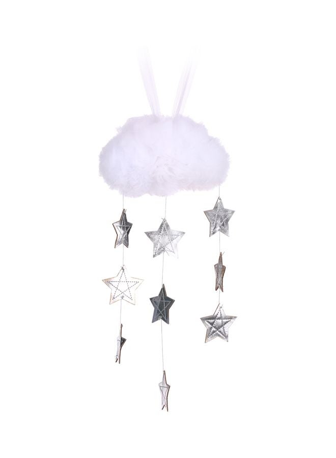 ANSELF Hanging Mesh Cloud And Stars