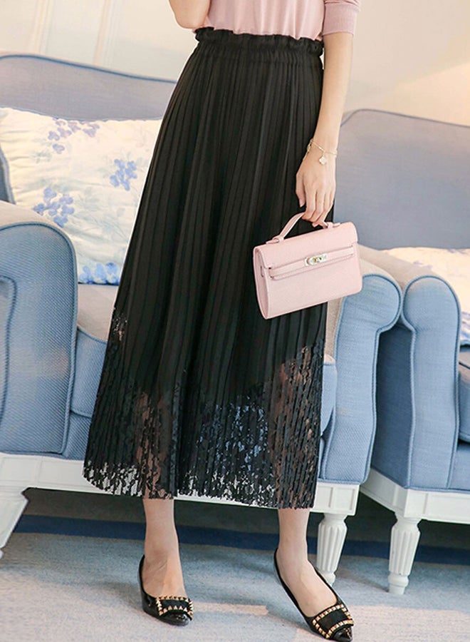 Casual Skirt Black - Image 2