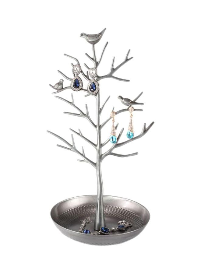 Vintage Bird Tree Metal Earrings Organizer  - Image 1