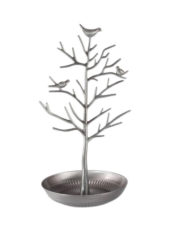 Vintage Bird Tree Metal Earrings Organizer  - Image 2