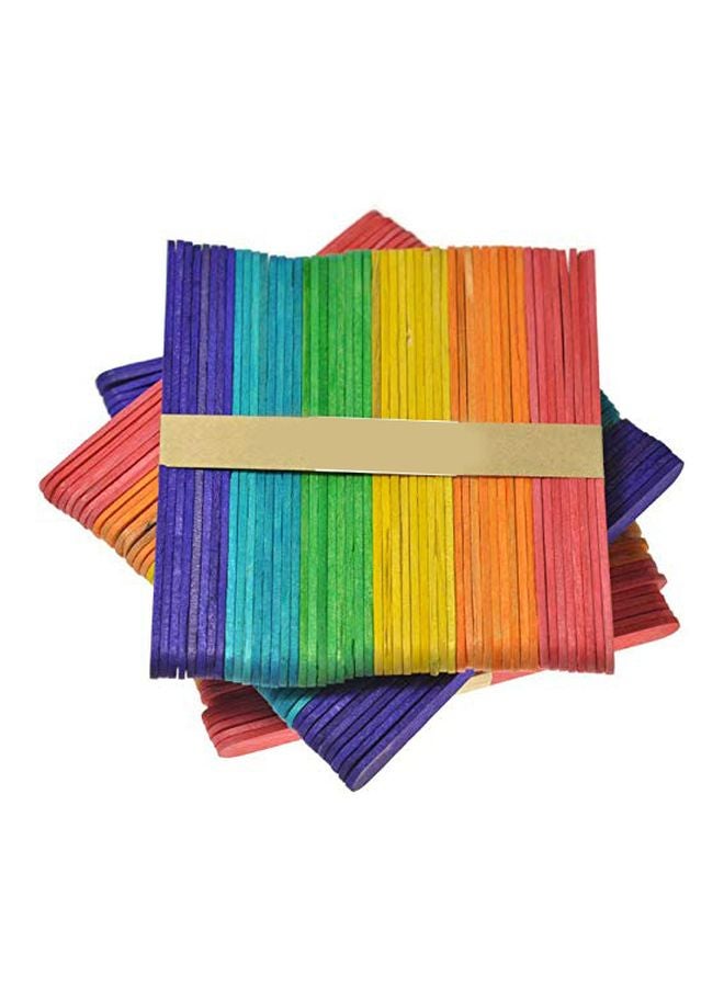 اميغوز 100 قطعة من عصا الآيس كريم الخشبية من النوع AMZ100 - Image 1