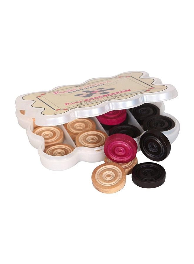 بريوفي مجموعة اللعبة اللوحية كاروم بلمسة نهائية غير لامعة مع العملات طراز b4  - Image 2