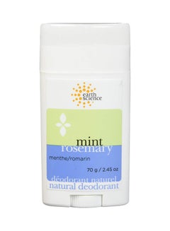 Earth Science Natural Rosemary Mint Deodorant With Antibacterial Plant Extracts 