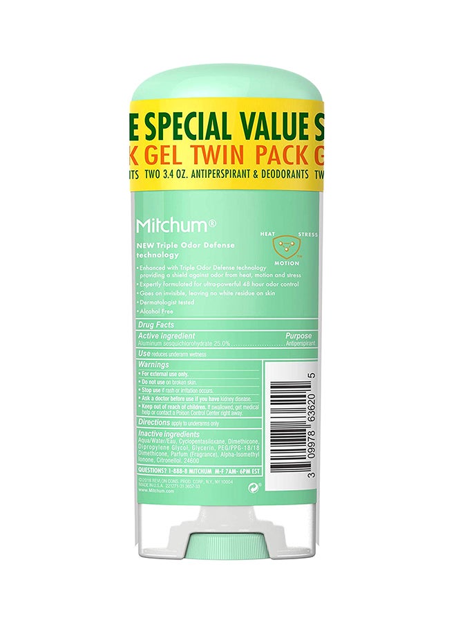 Mitchum Pack Of 2 Shower Fresh Deodorant - Image 2