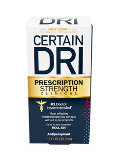 CERTAIN DRI Prescription Strength Clinical Roll-On 35.5ml 