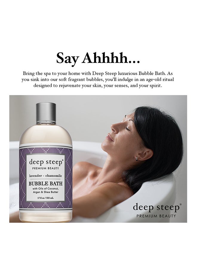 Deep Steep Fig Apricot Bubble Bath  - Image 2