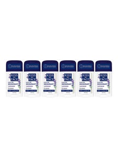 Kiss My face Pack Of 6 Aluminum Free Lavender Deodorant Stick 