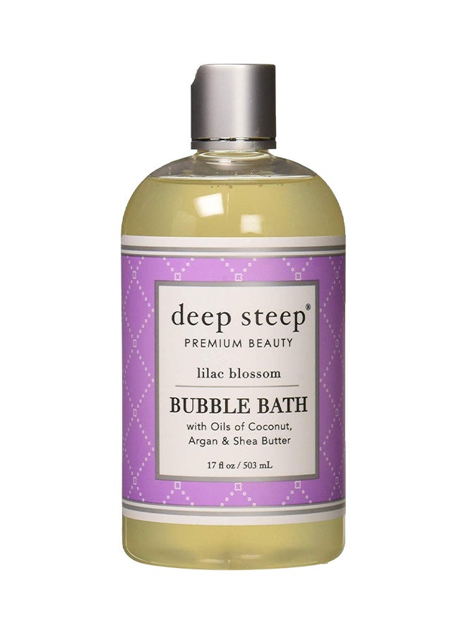 Deep Steep Pack Of 6 Lilac Blossom Bubble Bath - Image 1