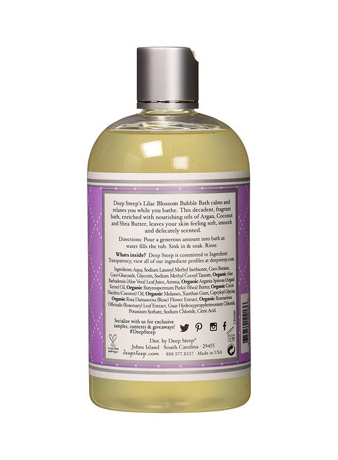 Deep Steep Pack Of 6 Lilac Blossom Bubble Bath - Image 2