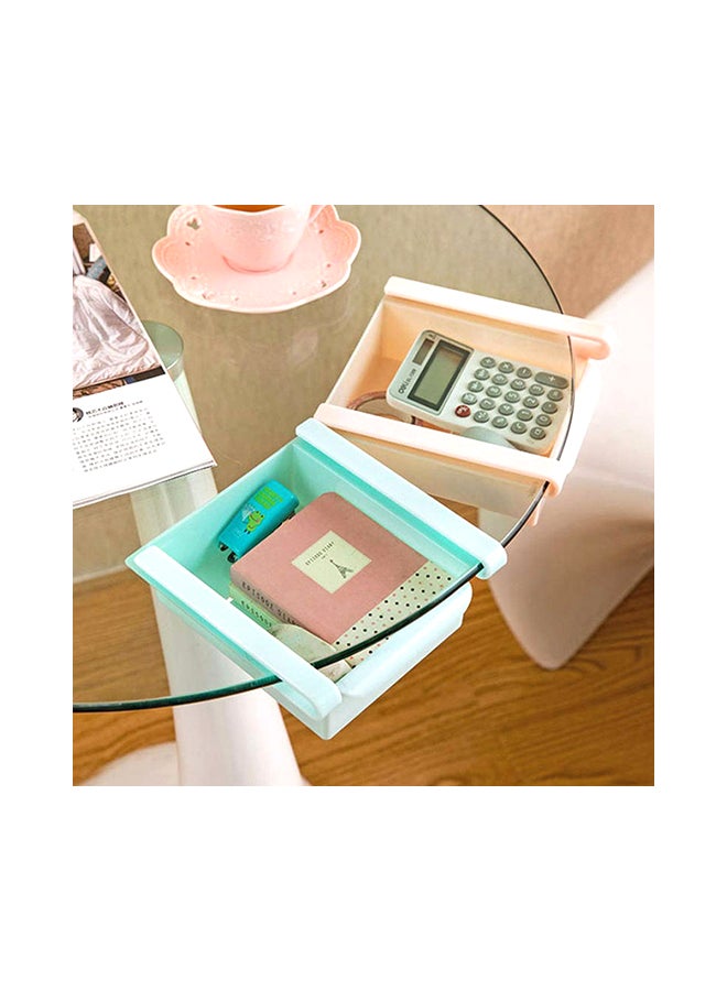 Multifunction Drawer Fridge Storage Box White 7x16x16.5cm - Image 3