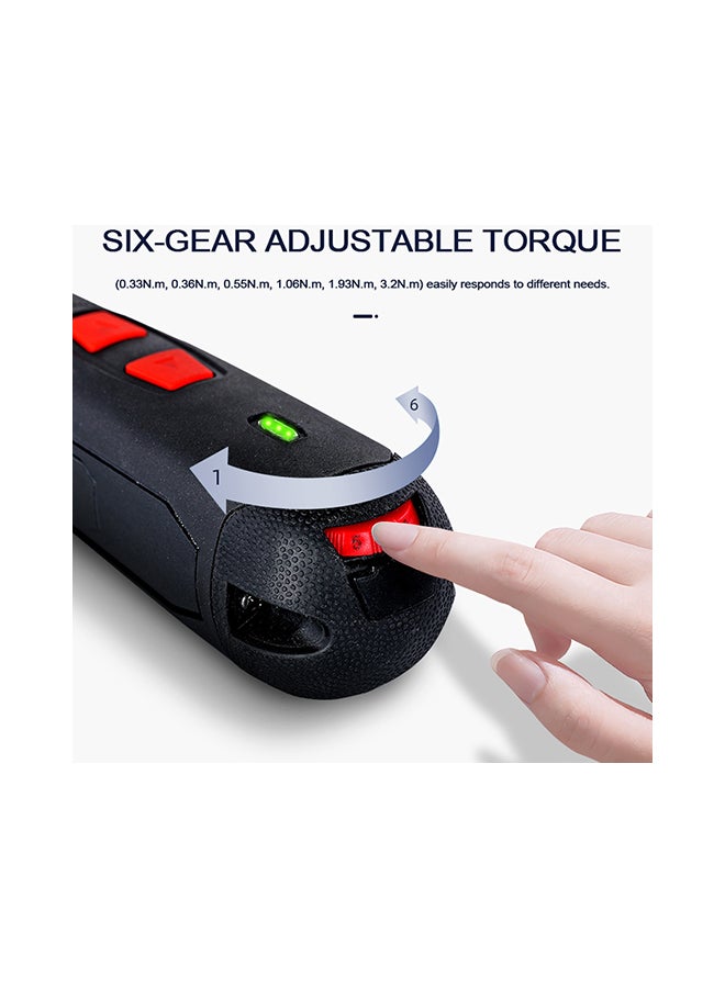 14-Piece Portable Electric Screwdriver Set Multicolour 23x4.80x18cm  - Image 4