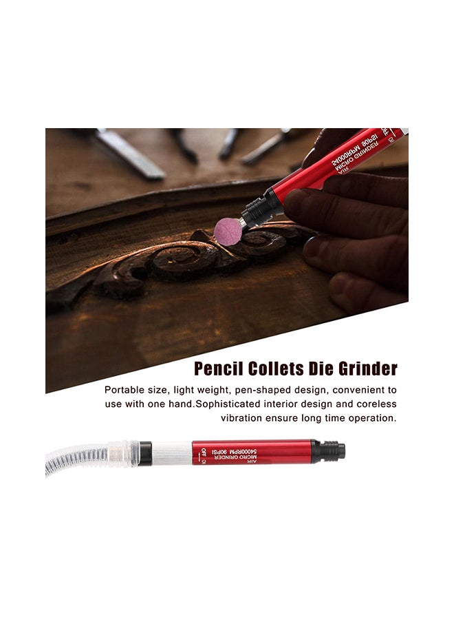 Air Pencil Micro Grinder Polish Engraving Tool multicolour 22.50x5.20x11cm  - Image 4