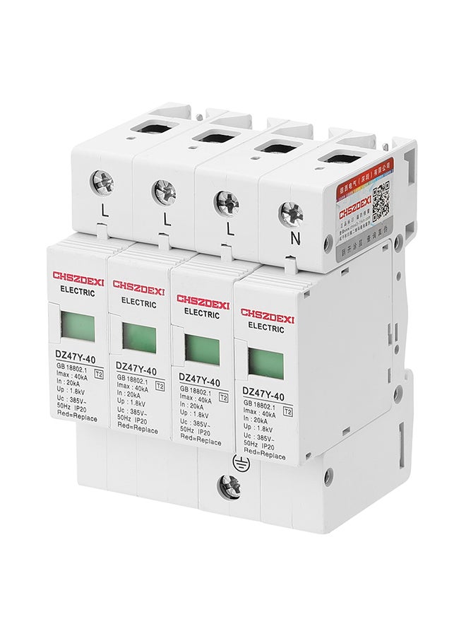 House Surge Protector white 10x7x8centimeter  - Image 1