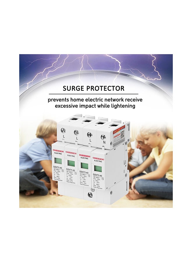 House Surge Protector white 10x7x8centimeter  - Image 3