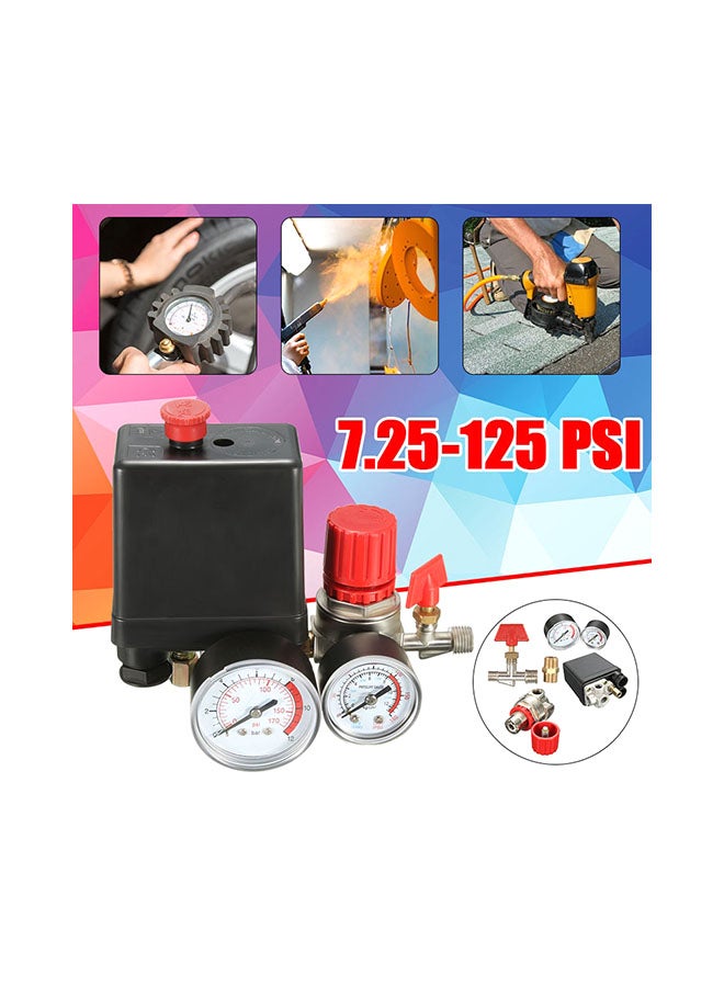 مفتاح صمام الضغط لضاغط الهواء متعدد الألوان