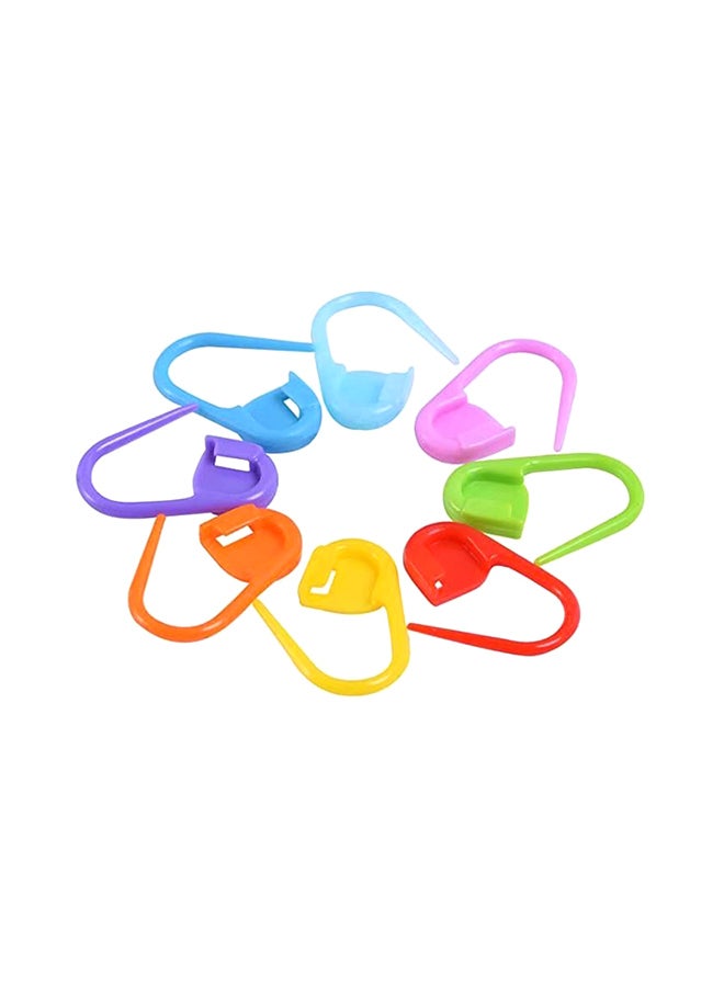 104-Piece Knitting Stitch Counter Stitch Needle Clip Set Multicolour - Image 4