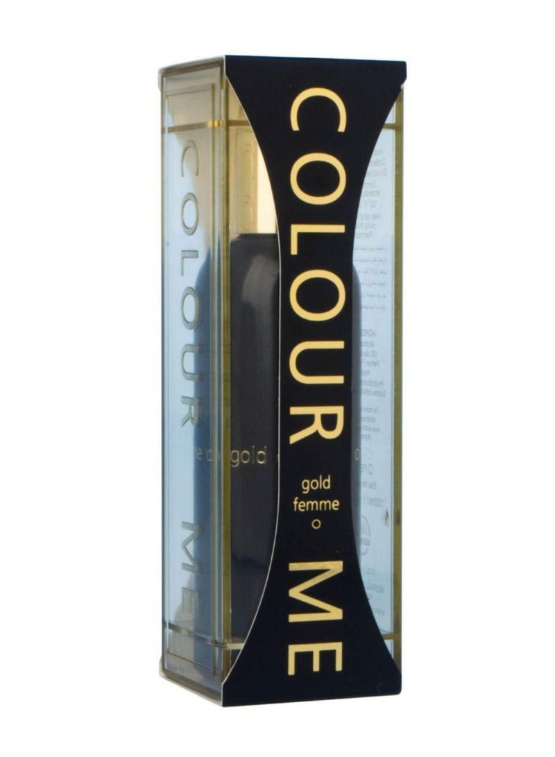 MILTON-LLOYD Colour Me Gold Femme EDP 90ml - Image 2