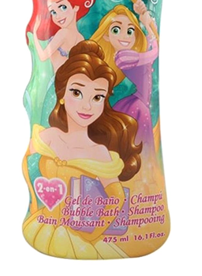 Disney Princess - 2-In-1 Bubble Bath Shampoo - Image 1