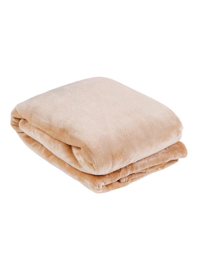 هوم بوكس بطانية لافيش polyester بيج Twin - Image 1