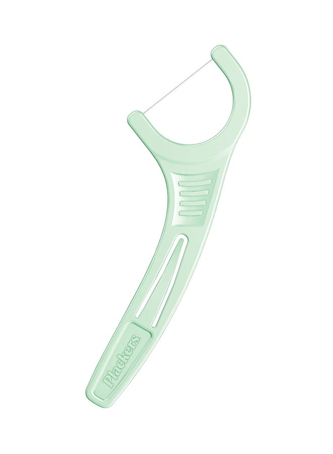 بلاكرز مجموعة أعواد تنظيف الأسنان بالنعناع  مكونة من 3 قطع . أخضر - Image 1