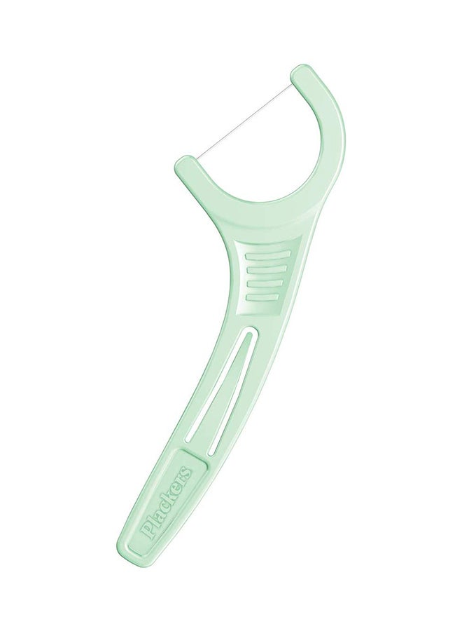 بلاكرز مجموعة خيوط تنظيف الأسنان ميكرو مينت من 3 قطع أخضر 3 X 8.8بوصة - Image 1