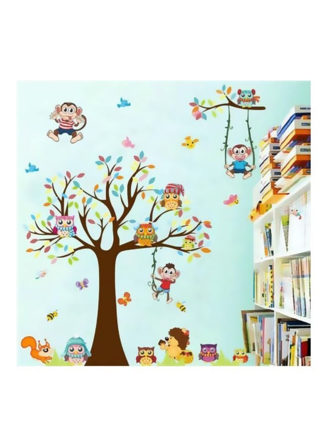 Decorative Wall Sticker Multicolour 90x60cm