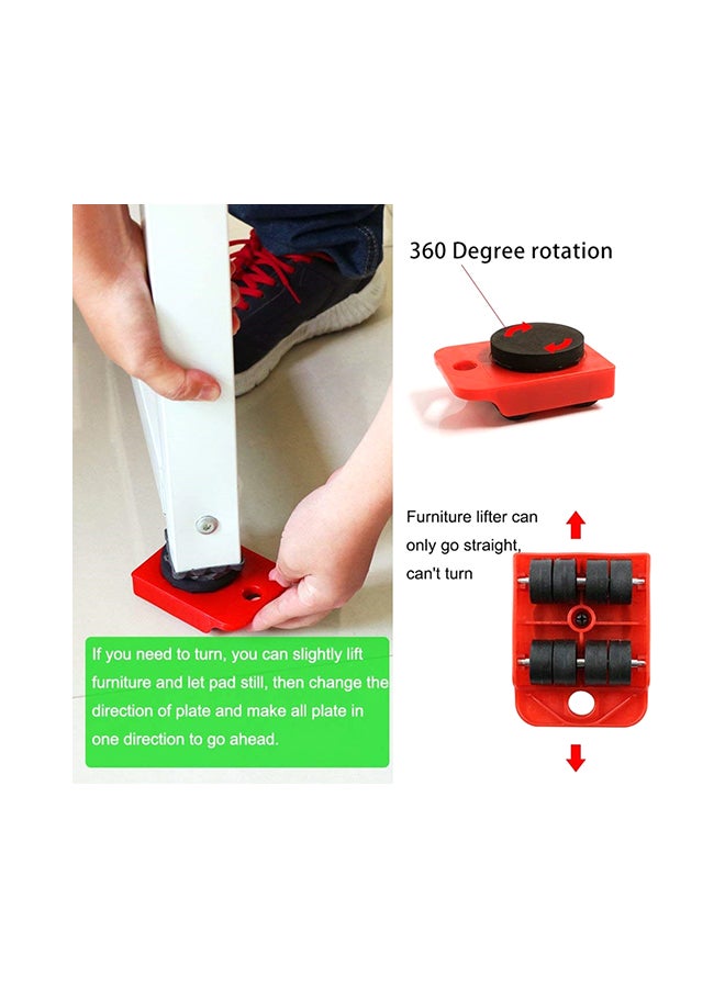 Generic - Furniture Mover Tool Set red - Image 1