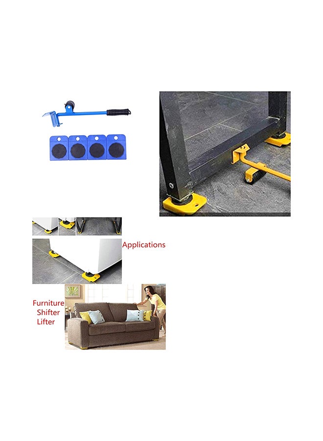 5-Pieces Furniture Transport Set blue - Image 2