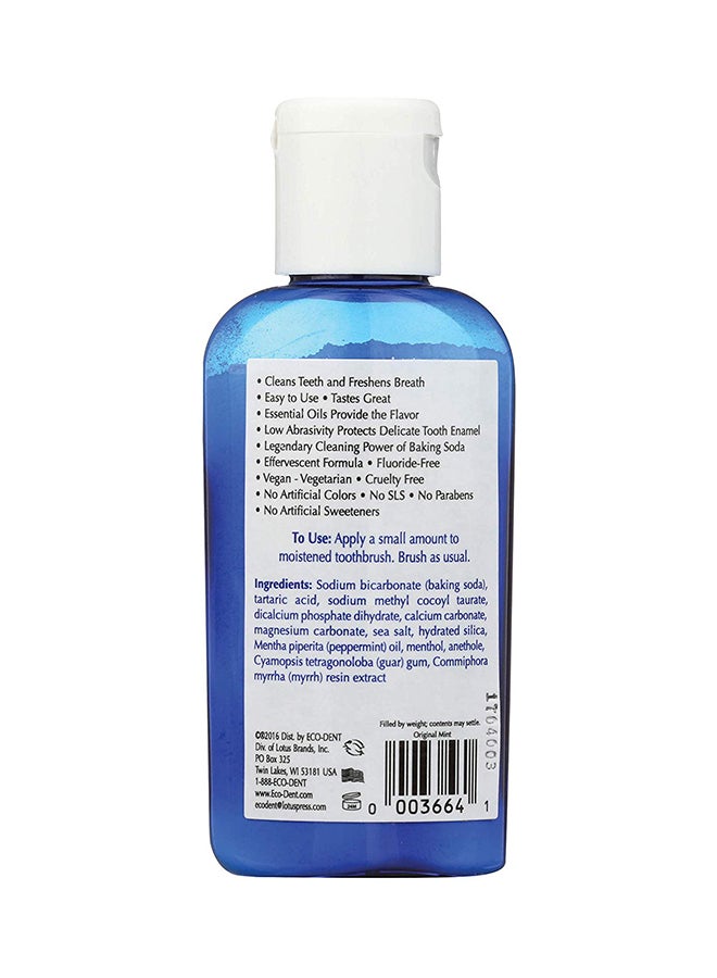 Eco-Dent Dailycare Baking Soda Toothpowder - Original Mint - Image 2