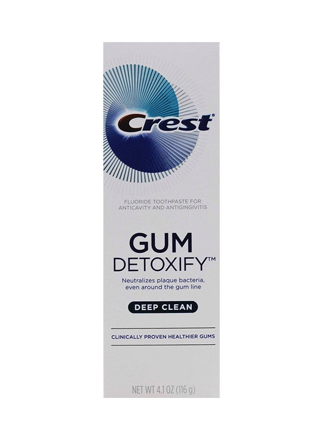 Crest Gum Detoxify Deep Clean Toothpaste