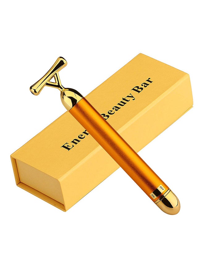 ETUCRAY 24K T-Shape Facial Massage Stick Kit Gold 60grams  - Image 1