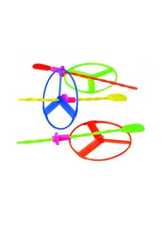 6-Piece Flying Wheel Wind-Up Toy
