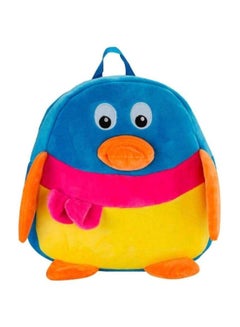 Blue Tree Duck Patterned Soft Backpack _004 