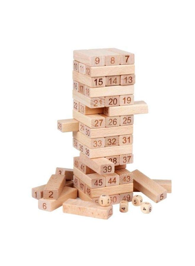 Shy-Shy - Wooden Blocks Tumbling Stacking Game XL - Image 1