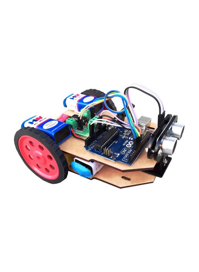 Arduino Based Obstacle Avoiding Robot Kit 709