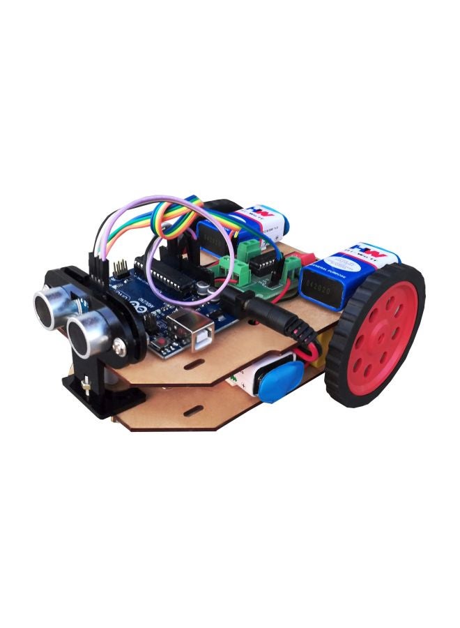 Arduino Based Obstacle Avoiding Robot Kit 709