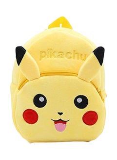 DZert Pikachu Design Velvet Backpack 