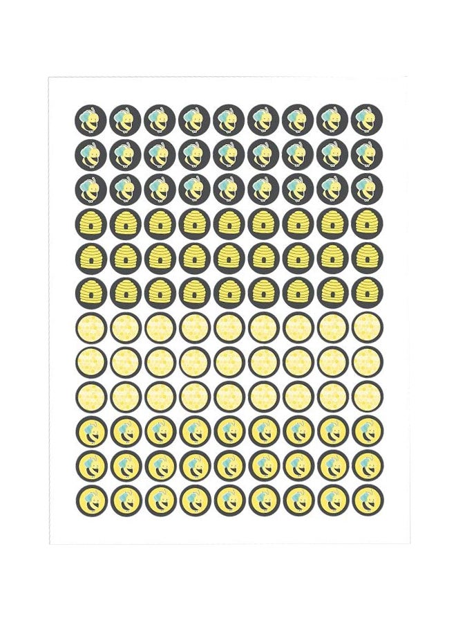 Big Dot of Happiness 108-Piece Honey Bee Candy Sticker  - Image 1