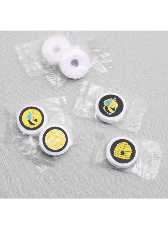 Big Dot of Happiness 108-Piece Honey Bee Candy Sticker  - Image 3