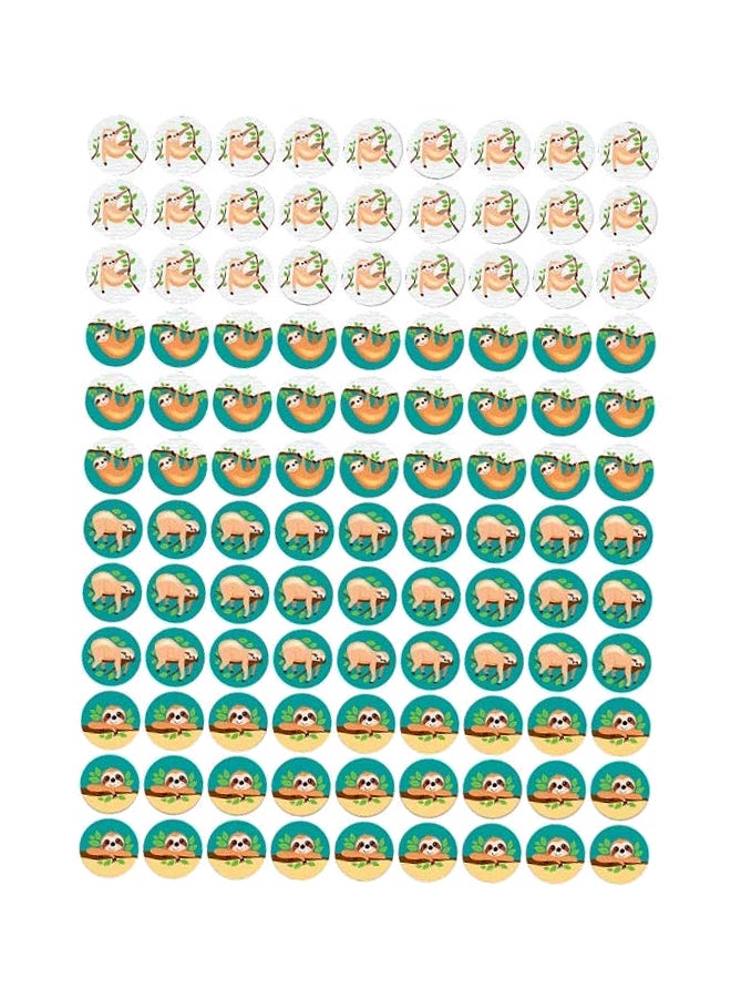 Big Dot of Happiness 108-Piece Let's Hang Candy Sticker  - Image 1